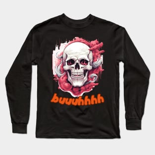 Buuhhhh-Halloween Haunt Long Sleeve T-Shirt